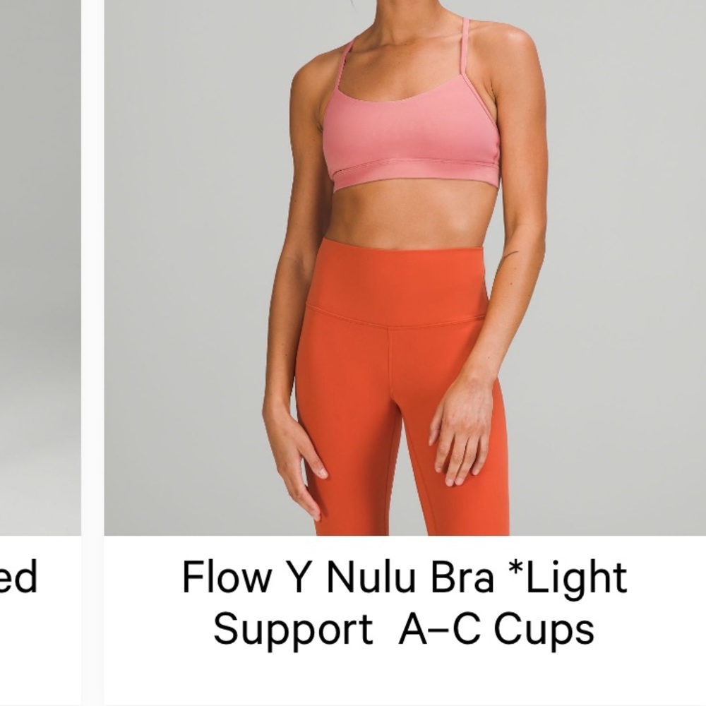 Lululemon Flow Y Nulu Bra